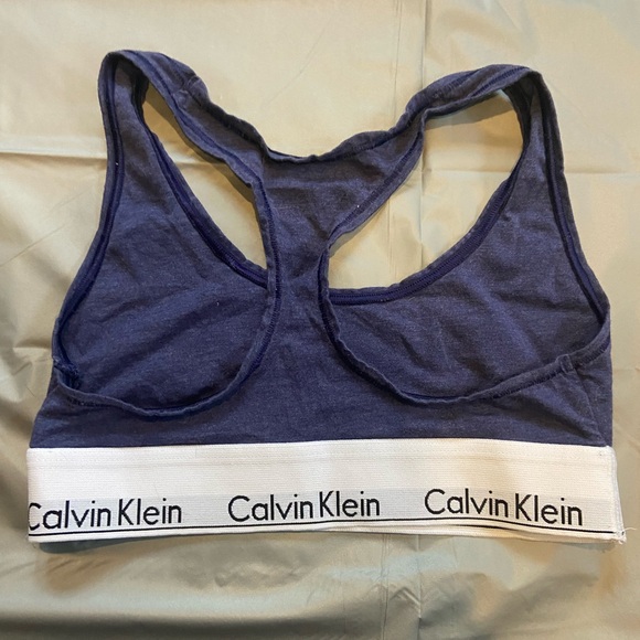 🩵CK navy bralette size xs - Picture 2 of 5